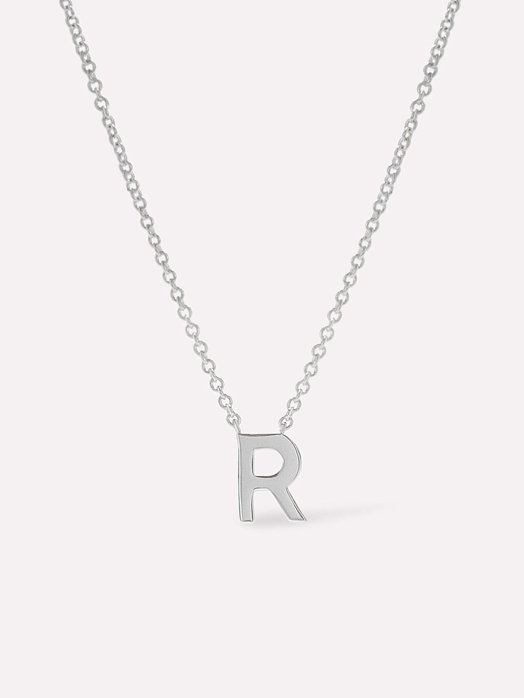 Gold Initial Necklace - Letter Necklace
