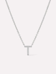 Gold Initial Necklace - Letter Necklace