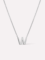 Gold Initial Necklace - Letter Necklace