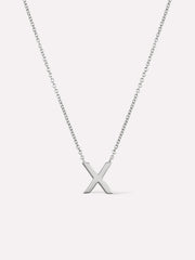 Gold Initial Necklace - Letter Necklace