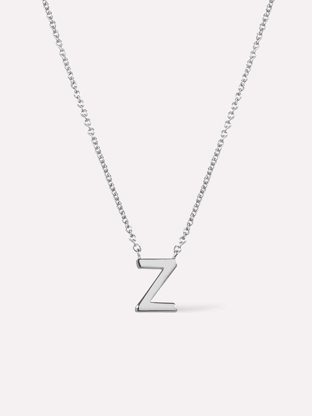 Gold Initial Necklace - Letter Necklace