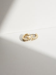 Huggie Hoop Earrings - Suzanne