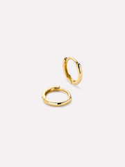 Ana Luisa Jewelry Earrings Huggie Gold Huggie Hoop Earrings Gold Huggie Hoops Solid Gold