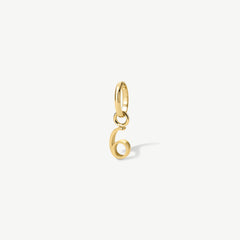 Mini Number Charm