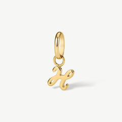 Mini Italic Initial Charm