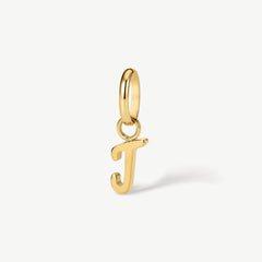 Mini Italic Initial Charm