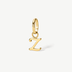 Mini Italic Initial Charm