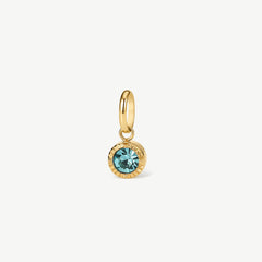 Mini Bezel Birthstone Charm