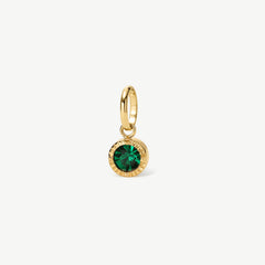 Mini Bezel Birthstone Charm