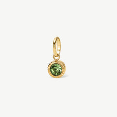 Mini Bezel Birthstone Charm