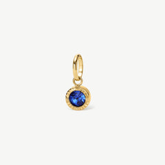 Mini Bezel Birthstone Charm