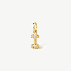 Mini Dumbbell Charm