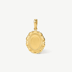 Vintage Disc Pendant