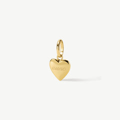 Mini Aunt Heart Charm