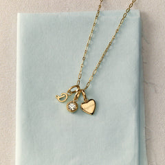 Mini Daughter Heart Charm