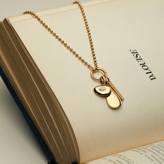 Ball Chain Charm Necklace