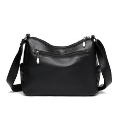 Minimal Checkered Shoulder Bag