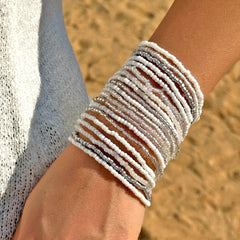 16-Piece Boho Multi Colored Casual Bracelets