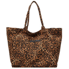 Large Leopard Print Tote Bag