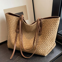 Classy Textured Tote Bag