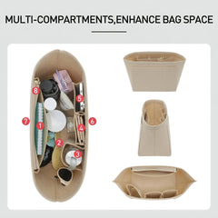 Inner Felt Bag Organizer for Hand Bags