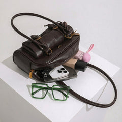 Double Front Pocket Shoulder Bag