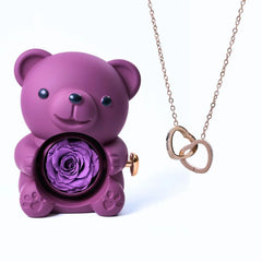 Milona Eternal Bear & Personalized Necklace