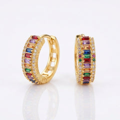 5 Sets of Colorful & Classy Huggie Earrings