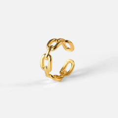 18K Adjustable Elegant Chain Linked Ring
