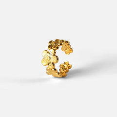 Dainty Floral Wrap Ring