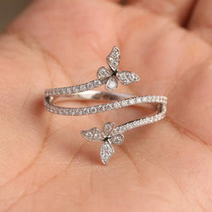 Butterfly Wrap Around Ring