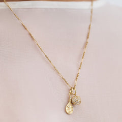 Tennis Racket Charm