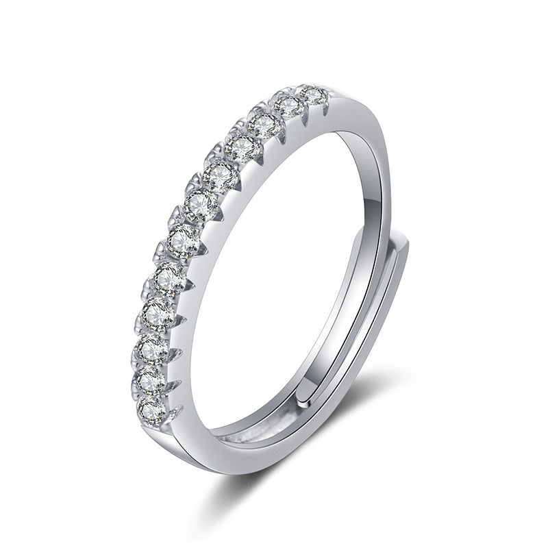 Lumière Charm Ring on a clean background