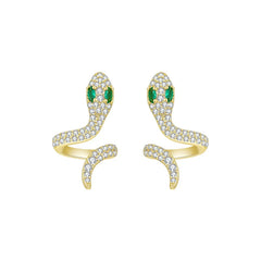 Nicolette Snake Stud Earrings