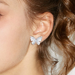 Daphne Butterfly Stud Earrings