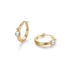 Daphne Pearl Stud Earrings No. 109627