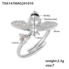 Enamel Bee Jewelry and Layering Chain Designs