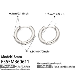 Polished Everyday Huggie Hoop Earrings