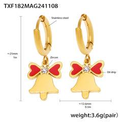 Christmas Bell Charm Jewelry