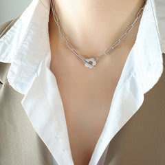 Flower Toggle Chain Necklace or Bracelet