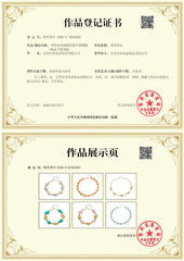 Color Resin Sculptural Link Necklace and Bracelet