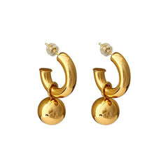 Nadine Sphere Drop Earrings