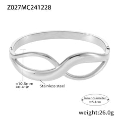18K Gold-Plated Statement Bangle Designs