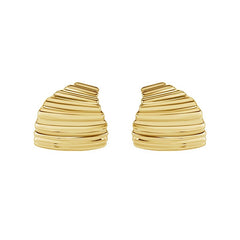 Camille Sculptural Stud Earrings