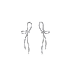 Daphne Dainty Bow Stud Earrings No. 182907