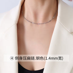 18K Gold-Plated Minimal Chain Necklace Collection