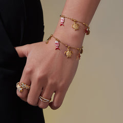 18K Gold-Plated Ocean Charm Jewelry Separates
