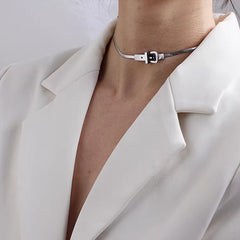 Nadine Minimalist Choker Necklace No. 981179