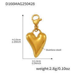 Gold-Tone Mixed Charm Necklace or Pendant Pack