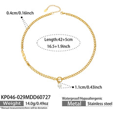 Pearl-Look Layered & Toggle Necklaces